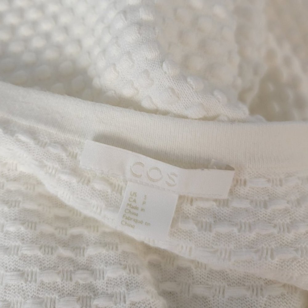 COS Textured Knit Long Sleeve Sweater - Picture 7 of 10